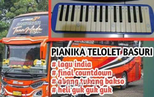 Not Pianika Telolet Basuri V3 Download Klakson Viral Bussid